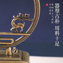 吊松香复古香炉迎客松檀香悬挂予迎客熏香香炉中式炉沉香善家用室