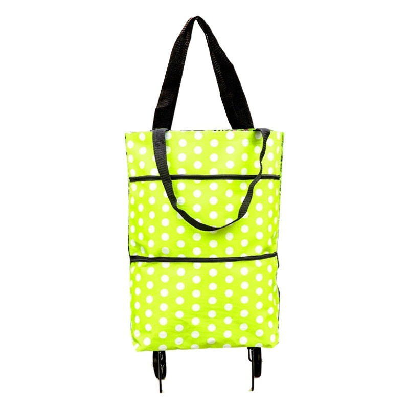 Колесная сумка Складная сумка для покупок Пакет для трейлеров Покупка корзины для овощей