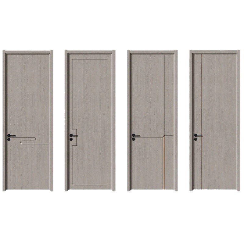Puerta de madera maciza, habitación insonorizada compuesta, puerta del dormitorio, puerta ecológica sin pintura, puerta interior del hotel, puerta de la habitación, puerta de madera silenciosa image 6