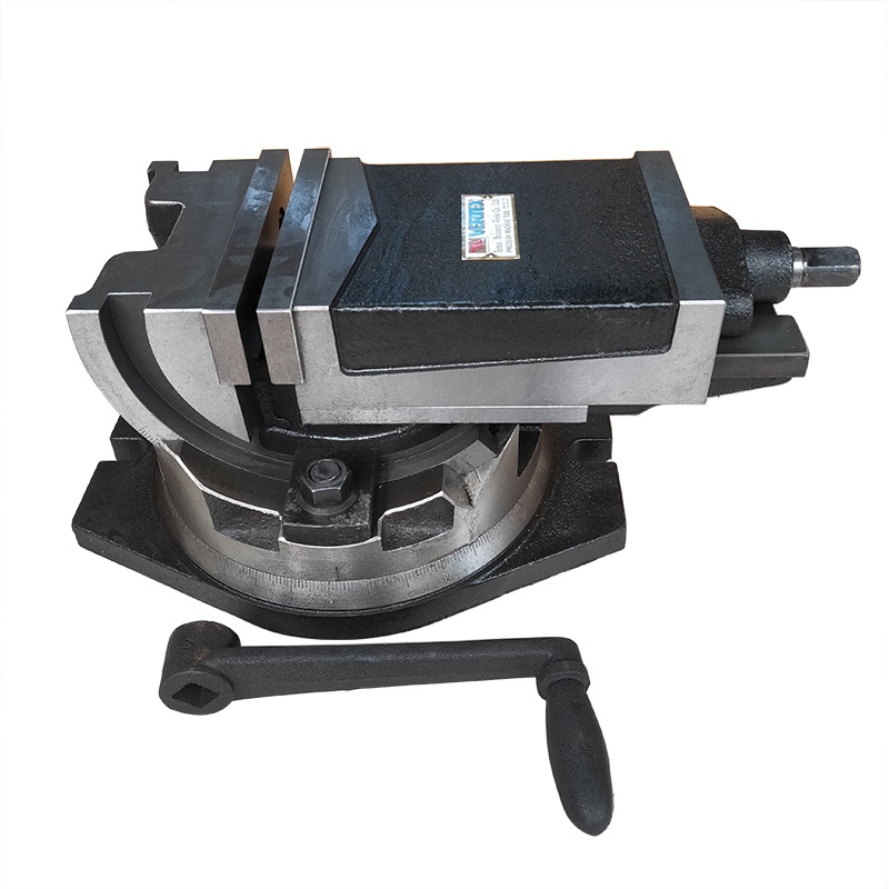 台湾鹰牌VERTEX二向角度虎钳VWT-5/6A可倾斜旋转机用平口钳夹具