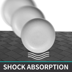 Cross-border solid color grid kitchen mat PU material waterproof oil-proof washable mat anti-slip long standing feet don't tired floor mat