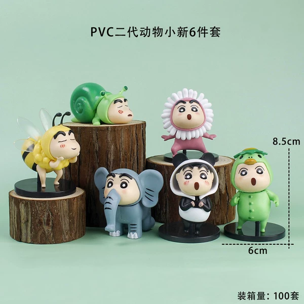 Set PVC, 6 pieces