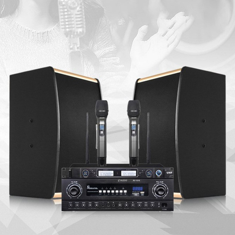 Fábrica al por mayor amplificador de audio home theater karaoke traje de audio profesional bar KTV traje de audio