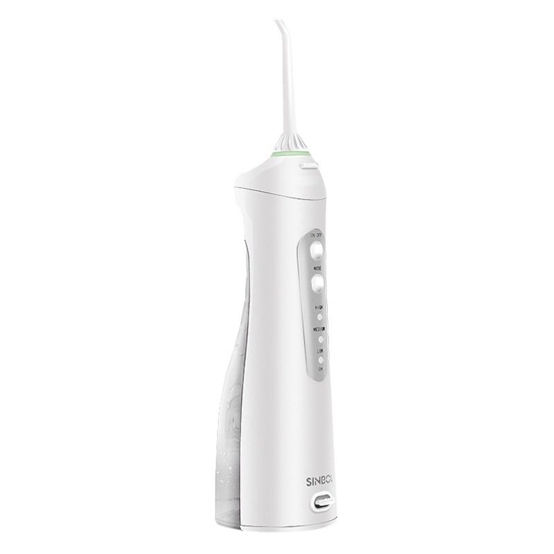 Limpiador de dientes eléctrico transfronterizo de Amazon, hilo dental de agua eléctrico portátil para viajes domésticos