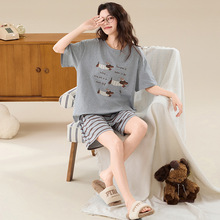 M-4XL����ˬ��˯��Ů���¿���ͷ����̿㿨ͨ�ɰ����мҾӷ���װ