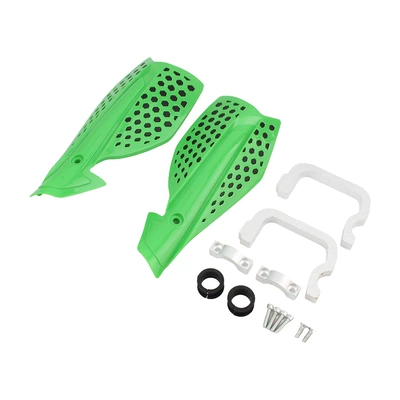 Cross-country motorcycle hand guard modification 22/28MM handlebar modification ATV cross-country motorcycle hand guard bow cover (Motorcycle front windshield) - green-26-hand-guards
