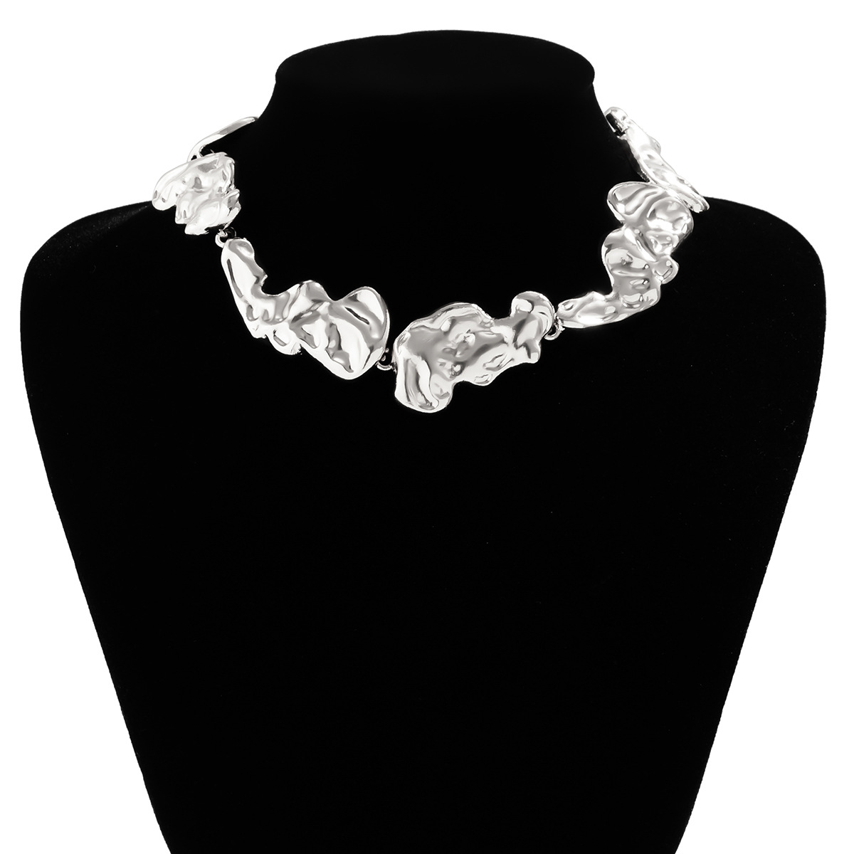 Elegant Glam Geometric Alloy Plating Women's Bracelets Earrings Necklace display picture 18