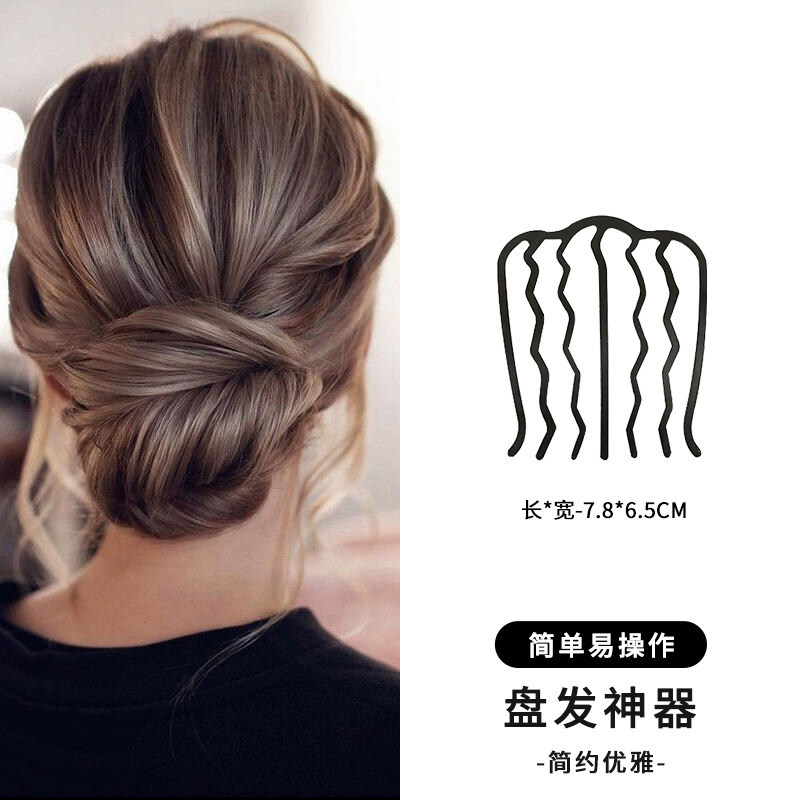 Cuatro dientes enchufe de cabello para mujer 2025 nuevo tipo de cabeza de bola fijación en forma de U enchufe de cabello de alta calidad enchufe de cabello