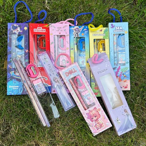 8010 Children's Stationery Gift Pencil Set Gift Box Primary School Kindergarten Birthday Gift Children's Day Gift