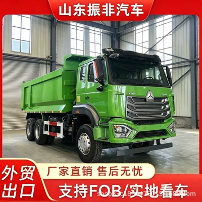 HOWONX6X4 Dump Truck Refurbished 10-Wheel Engineering Tipper Truck Factory Foreign Trade Export