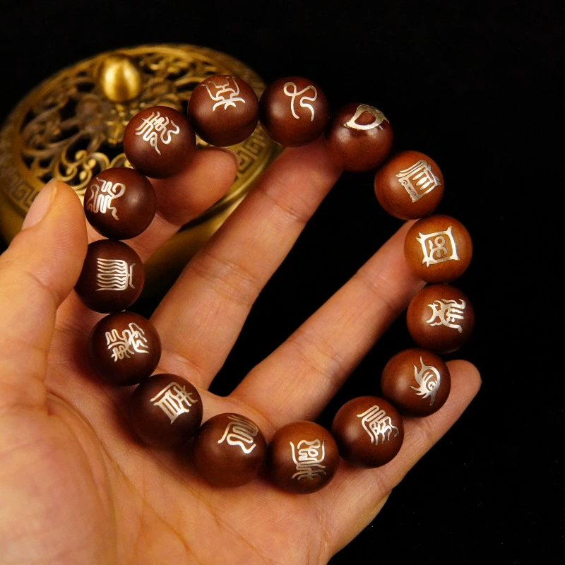 Браслет, каменная инlays handmade, четки