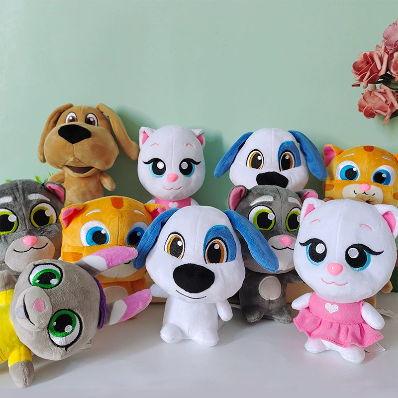 Говорящий Том котёнок Talkingtom машинка резьба кукла-кукла игрушка плюшевые игрушки Дунгуань переработка и производство