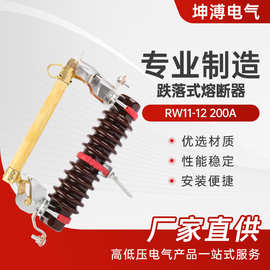 跌落式熔断器 RW11-12 200A高压令克开关 10KV高压跌落式熔断器