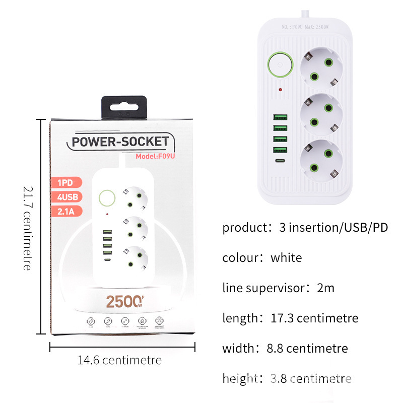 Fabricante doméstico USB TYPE-C teléfono móvil cargador estándar europeo enchufe de conector estándar europeo