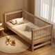 Eco-friendly Solid Wood Children's Bed Splicing Bed Crib Splicing Big Bed Artifact Bedside Widened Bed Single Bed for Boys and Girls