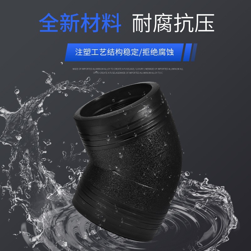 Accesorios de tubería de fusión eléctrica HDPE codo directo tee brida tapa de tubería máquina de fusión eléctrica máquina de soldadura de tubería 25-800 esqueleto de malla de alambre de acero