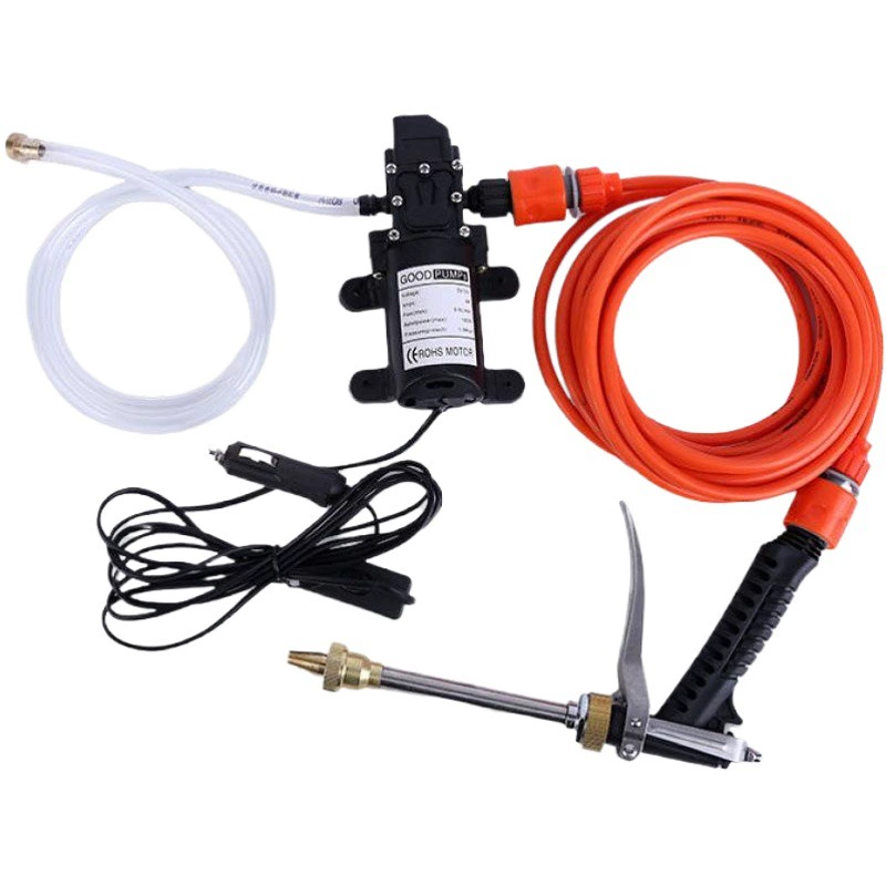Насос для автомойки высокого давления 12 В автомобильный костюм портативный Электрический мини-простой кондиционер для очистки машины для домашнего автомобиля