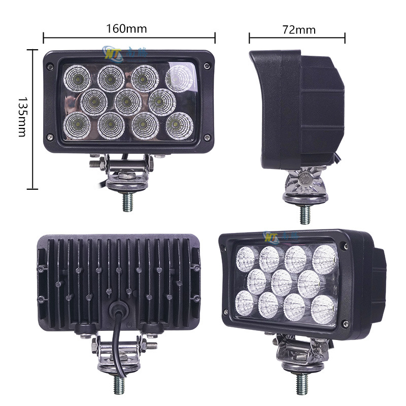 lámpara eléctrica super brillante led faro de motocicleta luz de foco luz de luz alta lente externa pavimentación lámpara auxiliar de modificación image 6