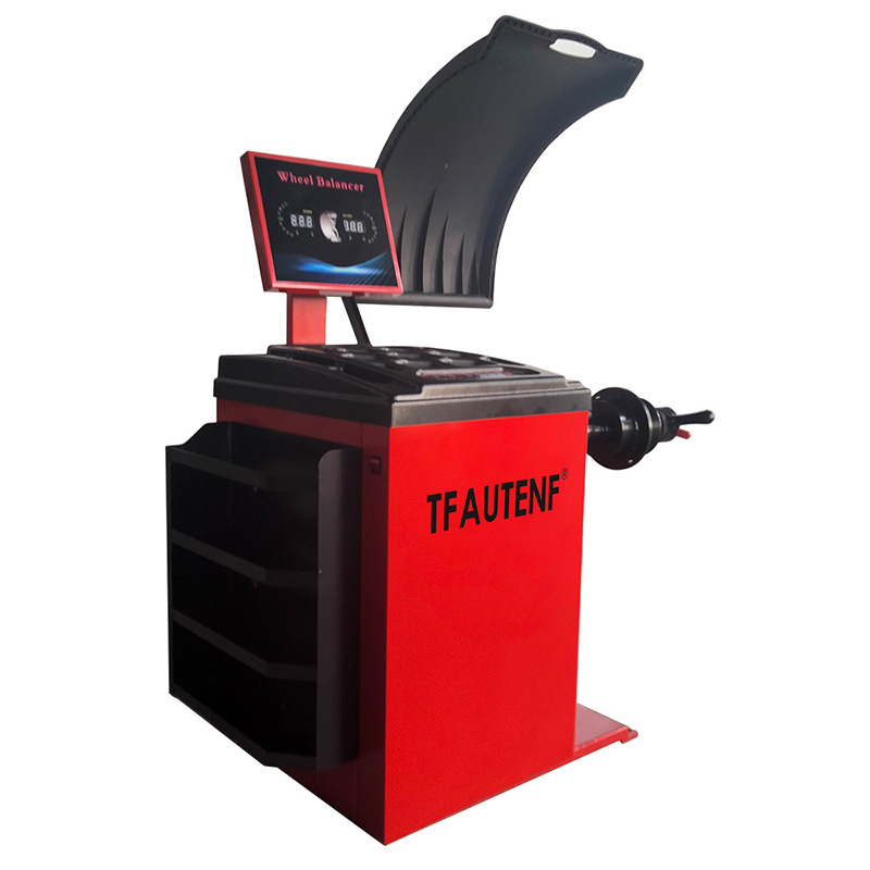 Fabricantes de suministro herramientas de reparación de automóviles instrumento de equilibrio automático láser de luz infrarroja máquina de equilibrio de neumáticos de coche