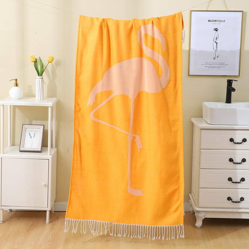 In-Stock Custom Tassel Shawl Blanket Turkish Beach Towel Jacquard Cotton Bath Towel 90*180 Oversized and Thickened In-Stock Custom Tassel Shawl Blanket Turkish Beach Towel Jacquard Cotton Bath Towel 90*180 Oversized and Thickened
