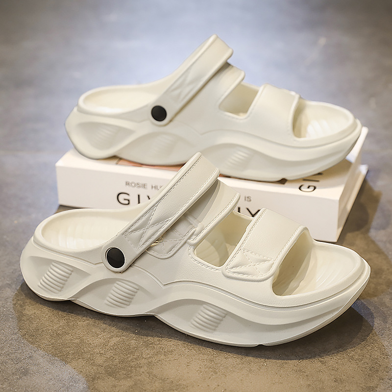 Sandalias y pantuflas para hombre verano transfronterizo nuevo estilo ligero EVA pisando la mierda sandalias deportivas antideslizantes para exteriores