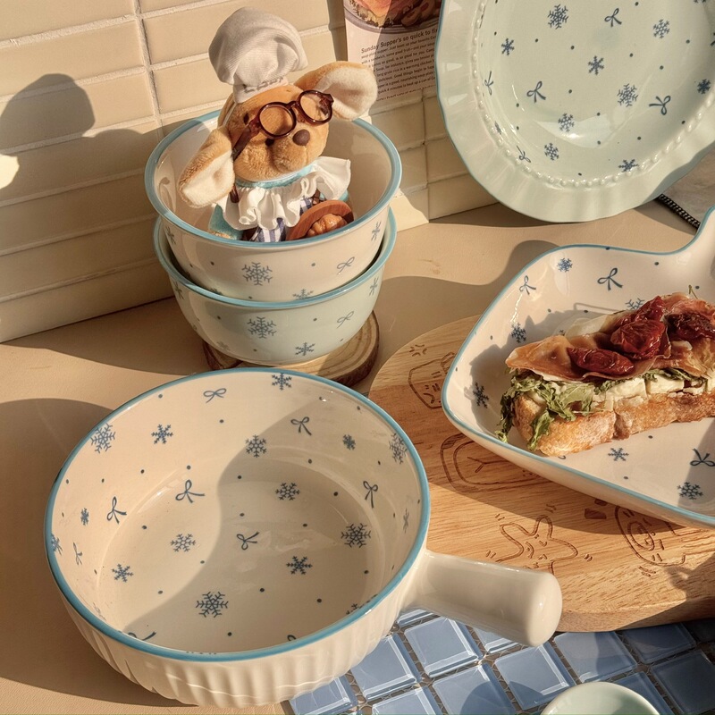 初雪食器ins風家庭用カップル料理皿かわいい食器セットきれいな食器皿皿皿皿皿皿皿皿皿皿皿皿がいい|undefined
