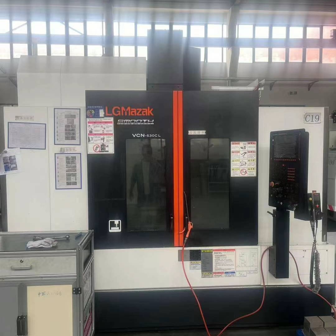 转让二手马扎克VCN530CL立式加工中心BT40主轴锥度