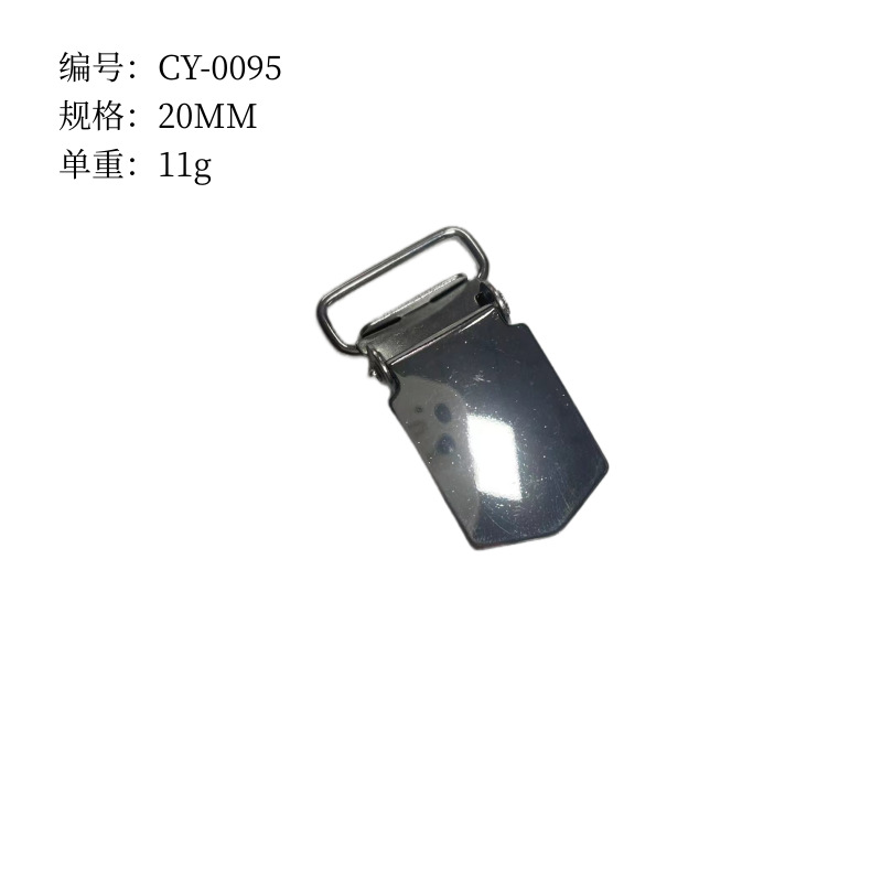 Superficie puntiaguda con pegamento hebilla clip Correa accesorios 0095