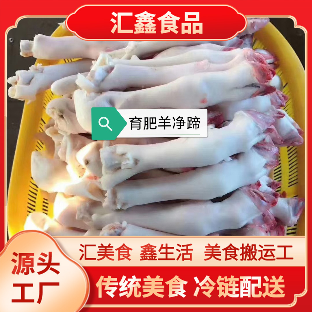 大量批发 鲜冻羊蹄 冷链配送 冰鲜冷冻羊蹄 酒店商超专供