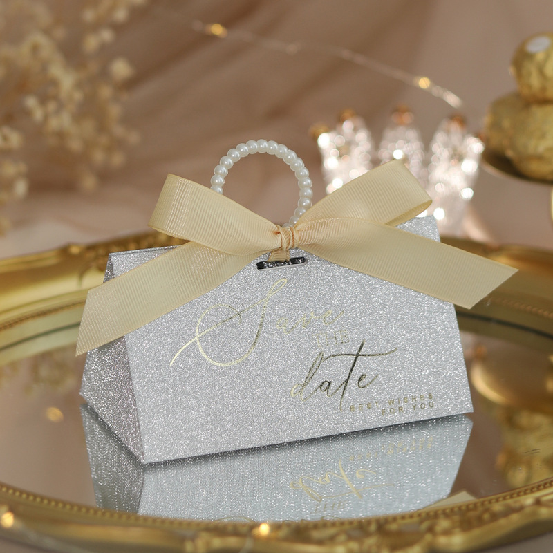 2025 新しいシュガーボックス結婚式のキャンディーボックスハイエンドの結婚式の婚約キャンディーボックスキャンディーバッグギフトボックス空箱|undefined