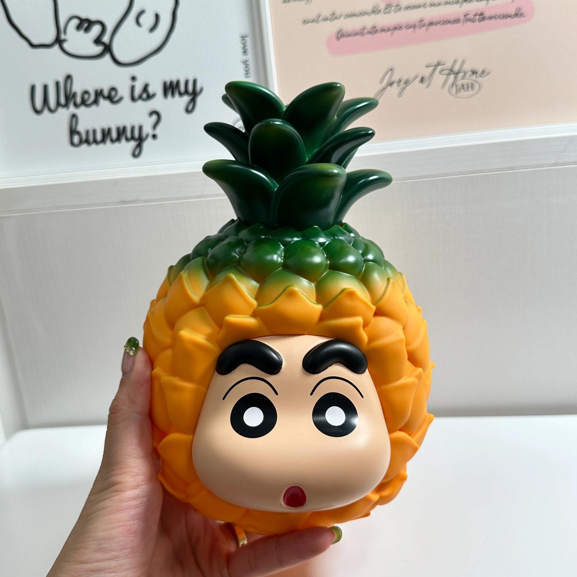 Pineapple small new piggy bank 12cm