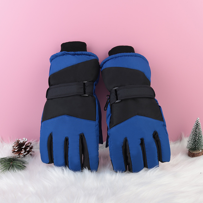 Guantes personalizados con logotipo de texto publicitario para enviar regalos corporativos de invierno para hombres y mujeres guantes calientes impresos personalizados