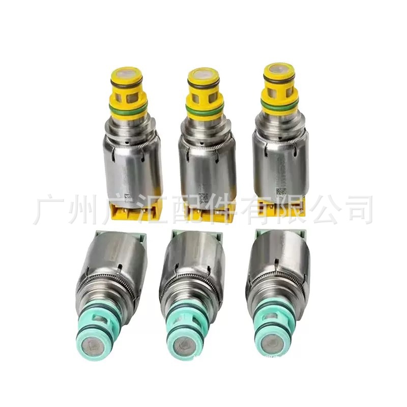 Buick Gm 6t40 Solenoid Valve Color Valve 7-Piece Set Is Suitable for Chevrolet 6At6T306T456T50 Transmission