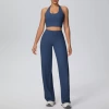 7125 Halter Neck Bra + 7126 Pants Set - Badge Blue
