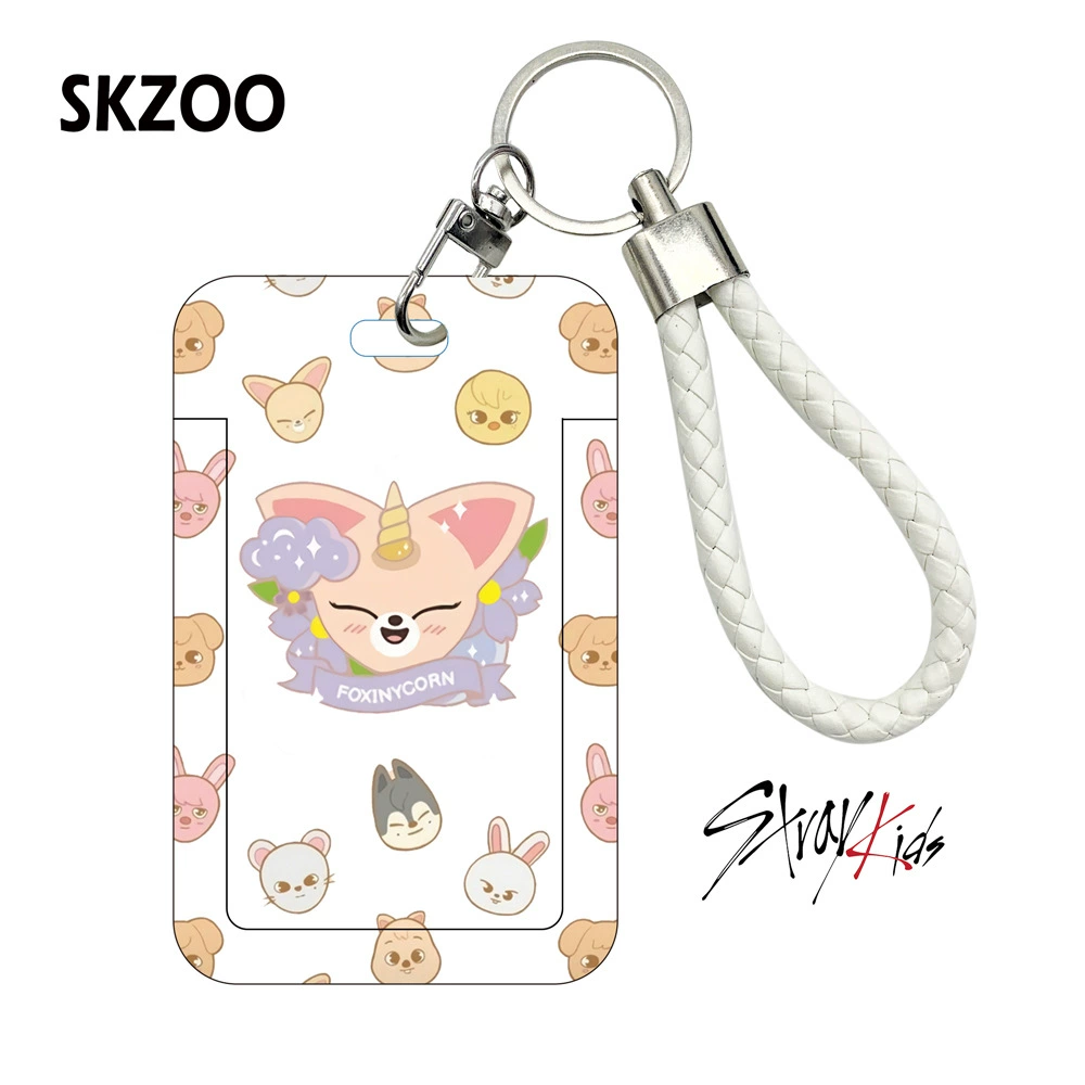 Карта Stray Kids Cartoon SKZOO, идентификационная карта студента, карта студента, карта риса студента, карта, дверь-дверь запрещена, документы для работы, набор