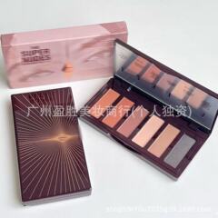 跨境专供 C家六色眼影盘8.2g哑光显白易上色美妆化妆2色可选