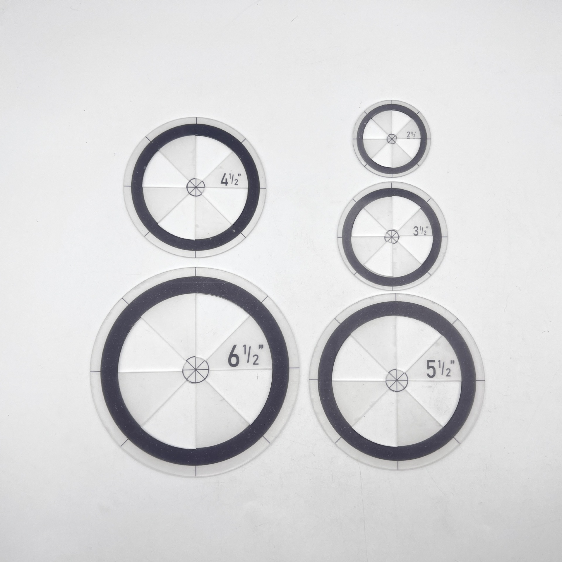 Diseño de prendas de vestir acrílico 90 ° regla de costura de tela de corte de tela doble regla de patrón de tela de corte