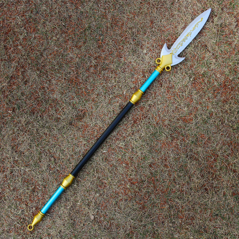関羽青龍半月刀吕布方天画戟三国周辺玩具刀剣PPプラスチック武器張遼武器|undefined