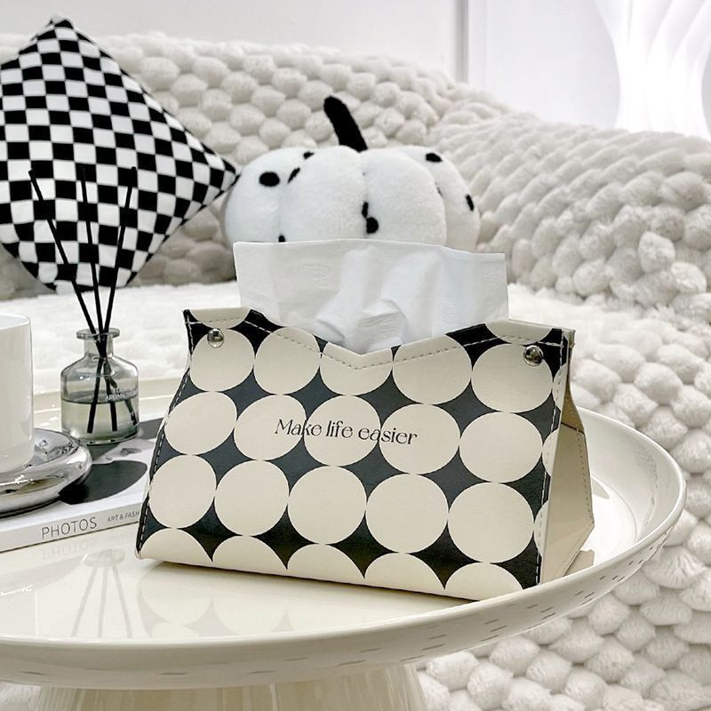 2025 New Accessible Luxury American Pastoral Style Tissue Box Home Desktop Storage Artifact Guest Dining Hotel Bedroom Coffee Table