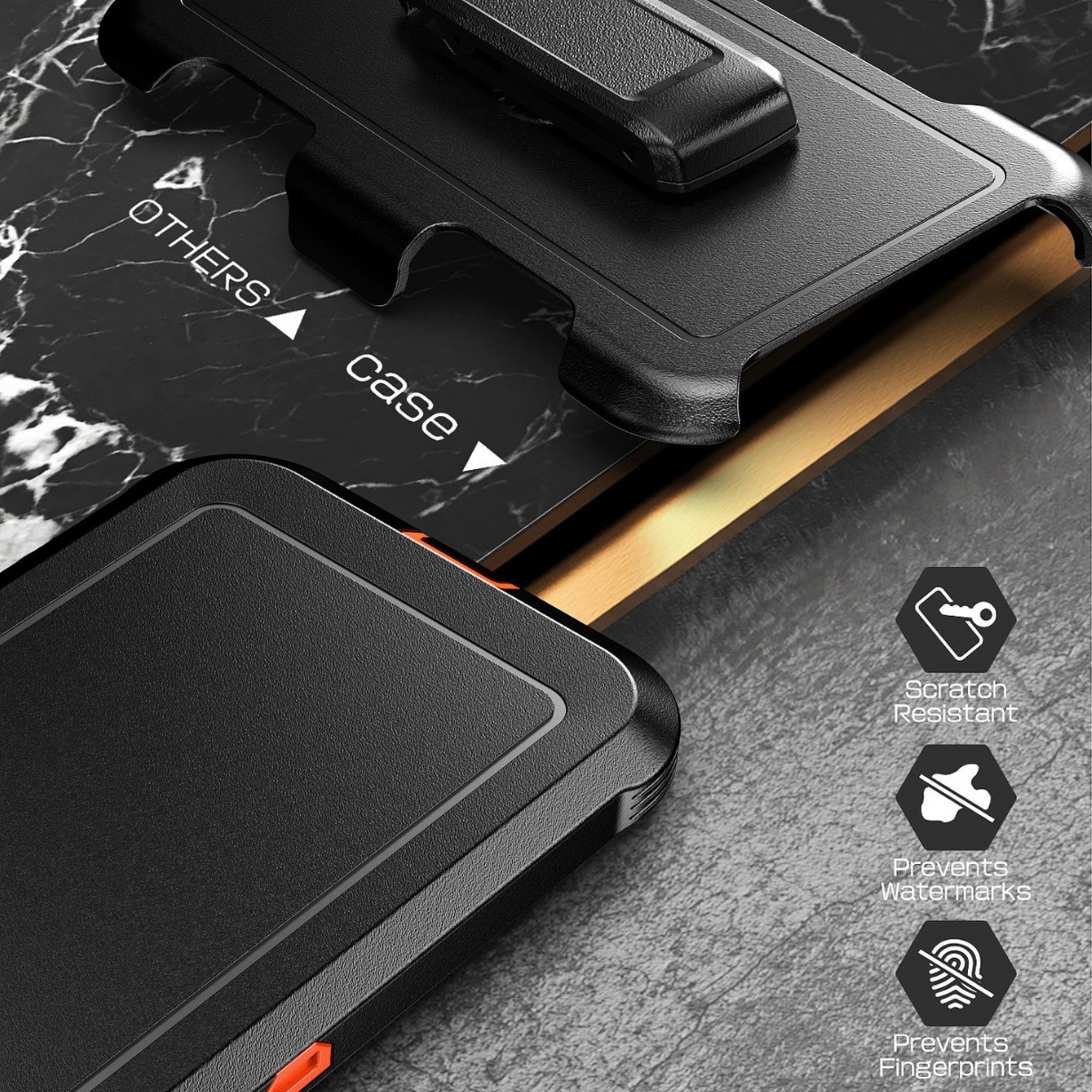 Funda protectora resistente con soporte integrado para iphone_voghion.com