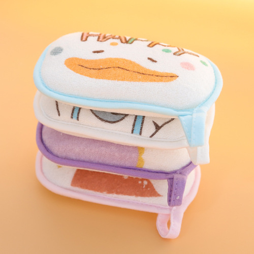 Baby bath cotton baby bath sponge children's bath towel bath ball bath wipe newborn shampoo sponge bath towel