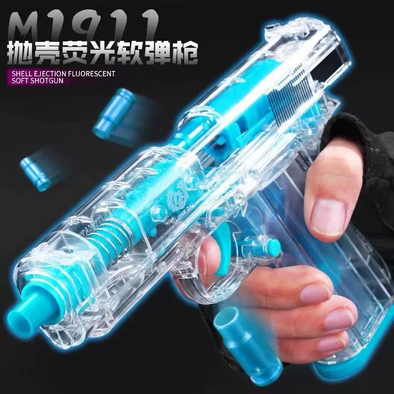 Colt, мягкие пули, дробовик, Glock, игрушечный пистолет для мальчиков, может стрелять