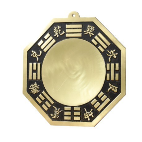 八卦鏡、凸面鏡、凹面鏡、純銅真鍮八卦鏡、窓、窓枠、玄関ドア、銅鏡、家庭用|undefined