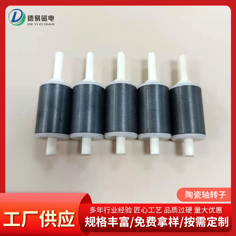 （陶瓷轴转子）烧结铁氧体磁铁直流无刷水泵转子 开放式水泵电机