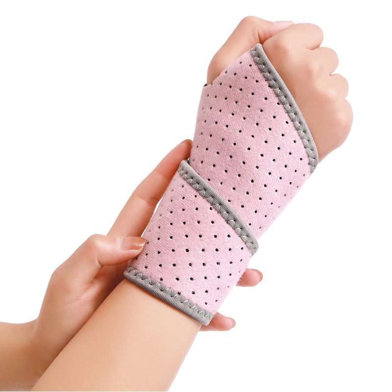 Wristband Sports Wrist Brace Tendon Sheath Sprain Wristband Wholesale Badminton Volleyball Fitness Protective Gear Sweat-Absorbent Breathable Compression