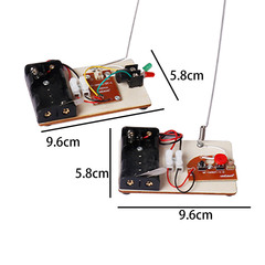 Science and Technology Small DIY Radio Telegraph Machine, Children's Creative Fun Invention, STEAM Educational and Cognitive Toys