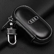 高档汽车用品男女士通用锁匙套小车钥匙包车标钥匙包钥匙扣链批发