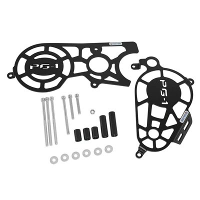net bumper chassis plate – Motorcycle frame - engine-guard-black