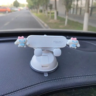 Interior Decoration Supplies Dashboard, Car phone holder - cinnamoroll-windshield-dashboard-wont-shake-loose