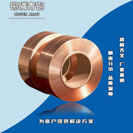 添锐直供 C51000 Qsn5-0.2 CuSn5 锡磷青铜带 端子材料 冲压铜带